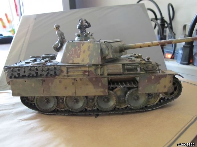 (軍模分享第一彈)田宮1/35豹式G後期型