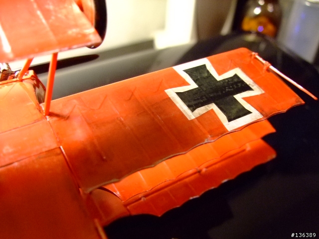 [作品]Fokker DR.I 紅男爵 Revell 1/28 一戰三翼戰鬥機