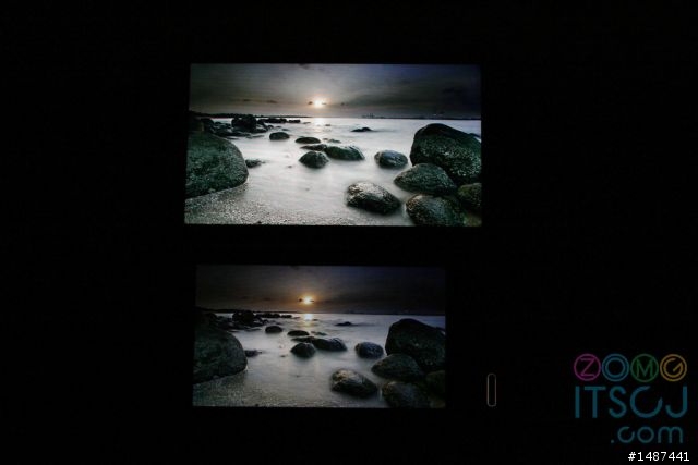 XPERIA ARC屏幕对比诺基亚N8。。。20张高清对比一次看个够。。。