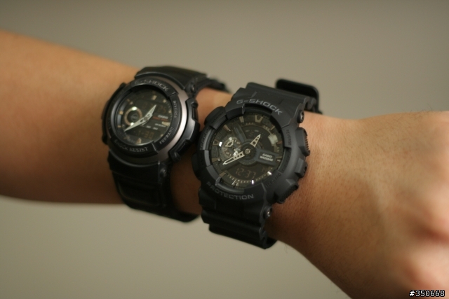 CASIO GA-110 2011款式簡單開箱