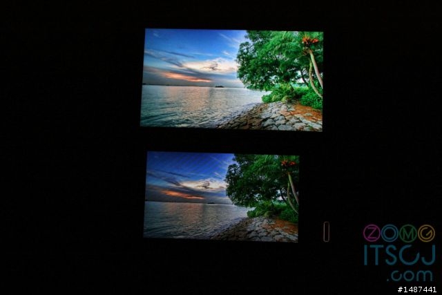 XPERIA ARC屏幕对比诺基亚N8。。。20张高清对比一次看个够。。。