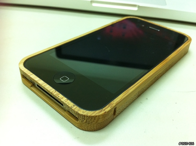 iphone4 手工竹殼