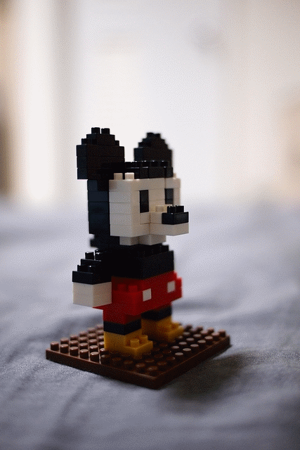 【西西分享】迷你積木nanoblock---米奇老鼠