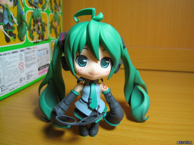 [開箱超劇場] 超可動!!超可愛!!超萌爆的黏土人{ 初音ミク }__HMO版