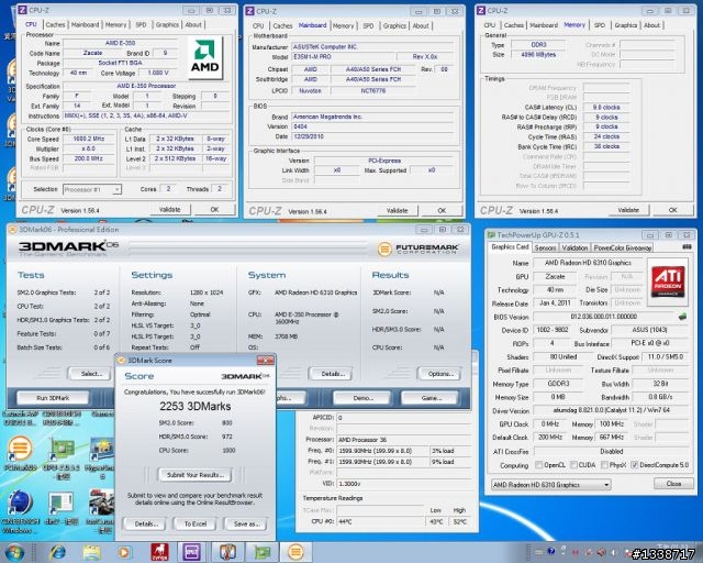[讓3D更快] ASUS E35 M1-M Pro跟老HD 4670愛在一起