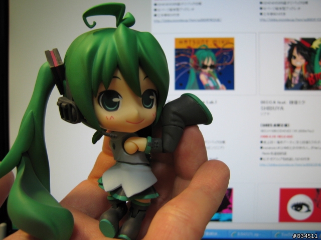 [開箱超劇場] 超可動!!超可愛!!超萌爆的黏土人{ 初音ミク }__HMO版