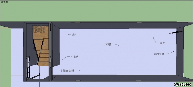 請教11坪長方形小套房裝潢格局規劃..(附簡易示意圖)