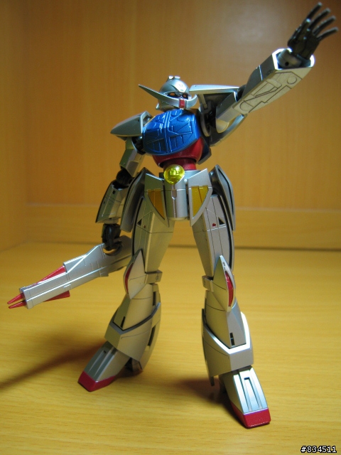 [小小開箱分享] 鋼彈系列的異色作，{ 倒A鋼彈 } ( Turn-A 鋼彈 )__ROBOT魂--NO.39_金屬色澤版