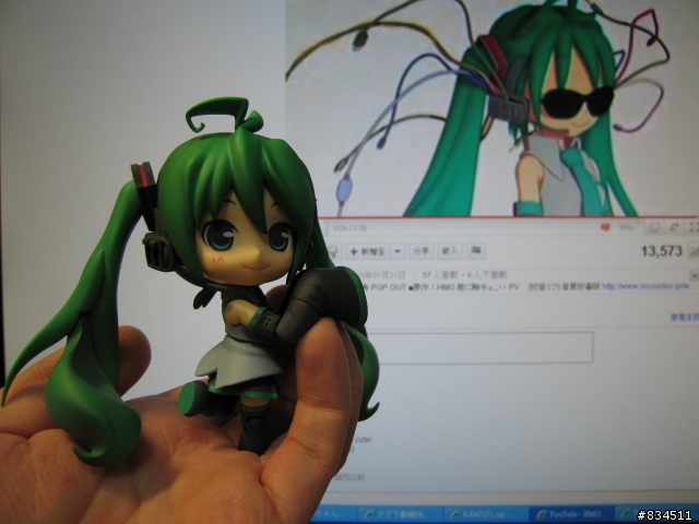 [開箱超劇場] 超可動!!超可愛!!超萌爆的黏土人{ 初音ミク }__HMO版