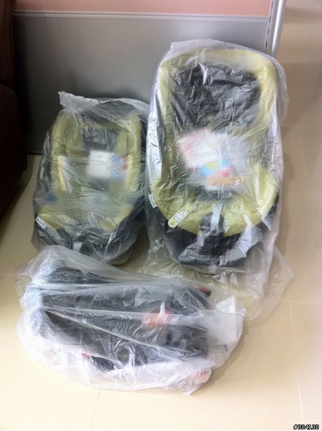 [不專業開箱文] Romer 安全座椅 + 提籃 + ISOFIX 底座 (補上底座安裝圖)
