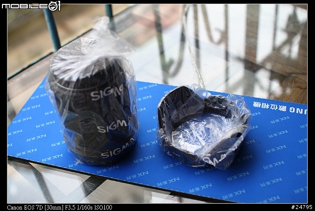 [不專業簡單開箱]Sigma 17-50mm F2.8 EX DC OS HSM