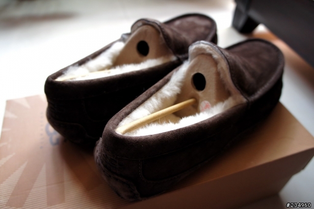 【分享】UGG Ascot 麂皮短筒懶人鞋 (圖多慎入)