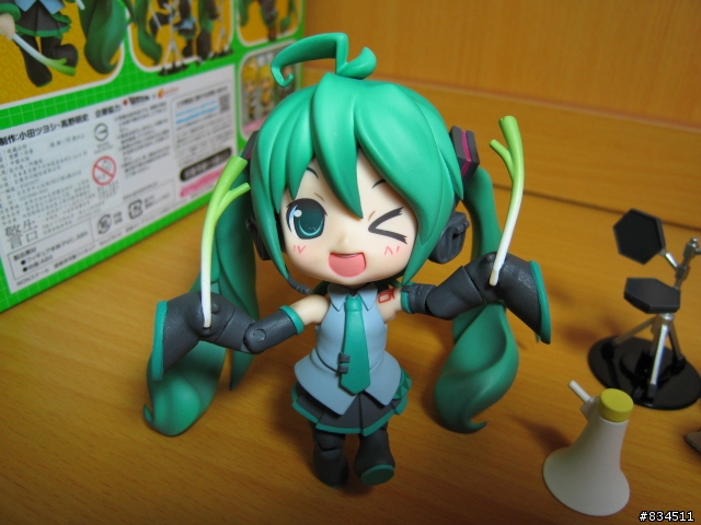 [開箱超劇場] 超可動!!超可愛!!超萌爆的黏土人{ 初音ミク }__HMO版