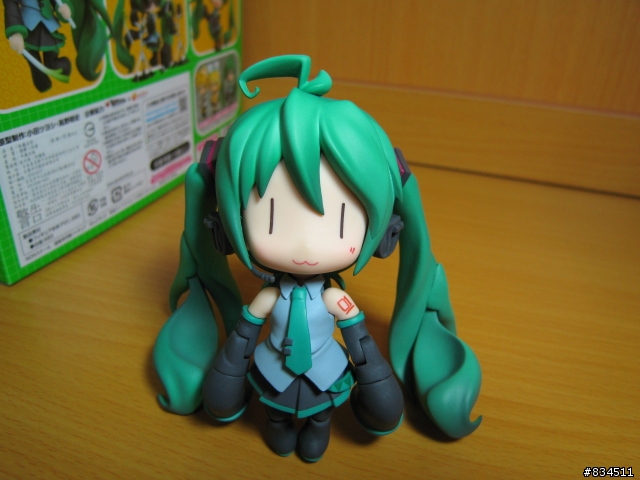 [開箱超劇場] 超可動!!超可愛!!超萌爆的黏土人{ 初音ミク }__HMO版