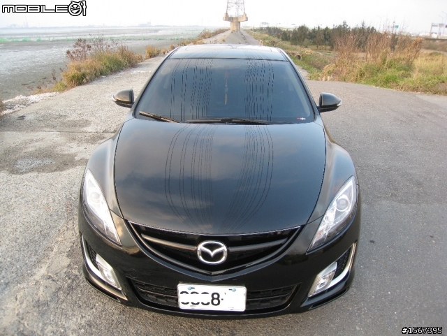 新年快樂~夕陽下的 MAZDA6