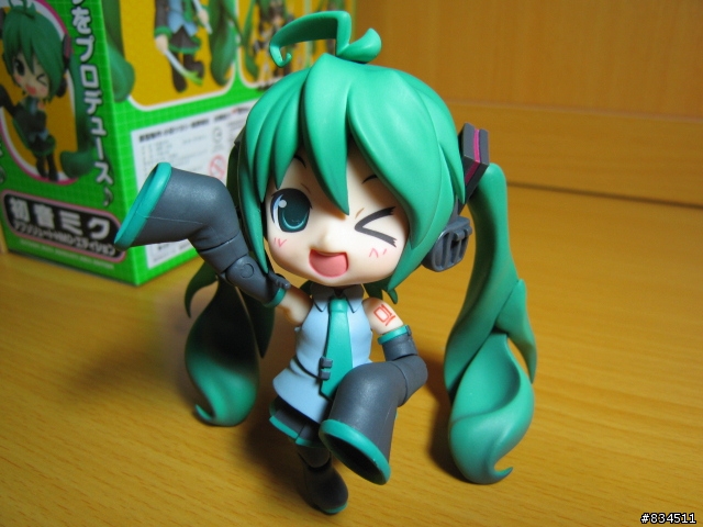 [開箱超劇場] 超可動!!超可愛!!超萌爆的黏土人{ 初音ミク }__HMO版