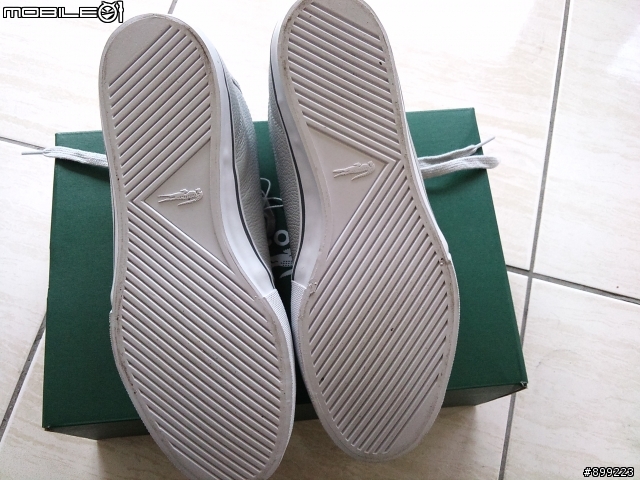(開箱)LACOSTE中筒休閒鞋