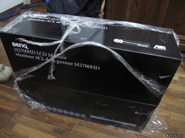 {開箱}BENQ-M2700HD
