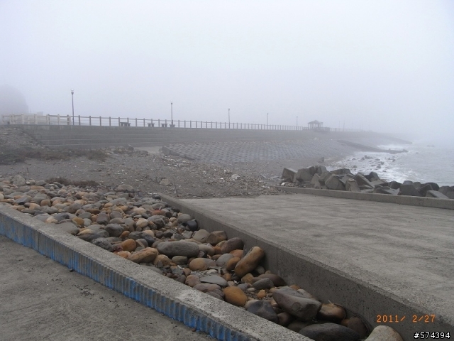 20110227迷霧中的苗栗綠光海風+新竹風情海岸自行車道
