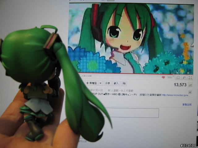 [開箱超劇場] 超可動!!超可愛!!超萌爆的黏土人{ 初音ミク }__HMO版