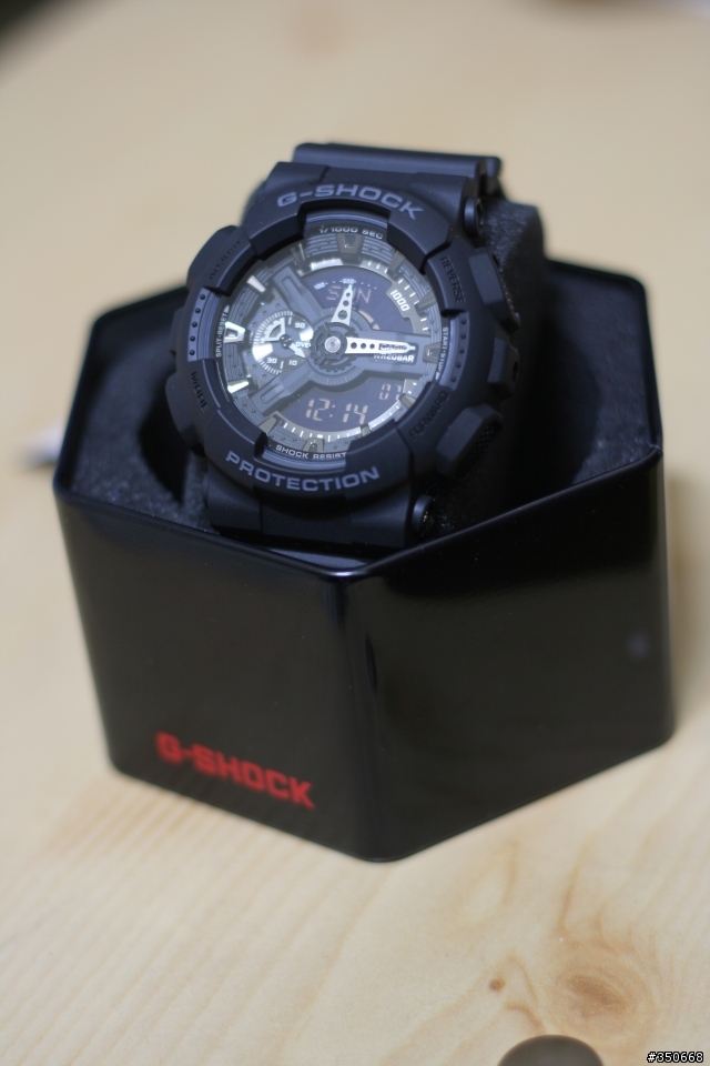 CASIO GA-110 2011款式簡單開箱