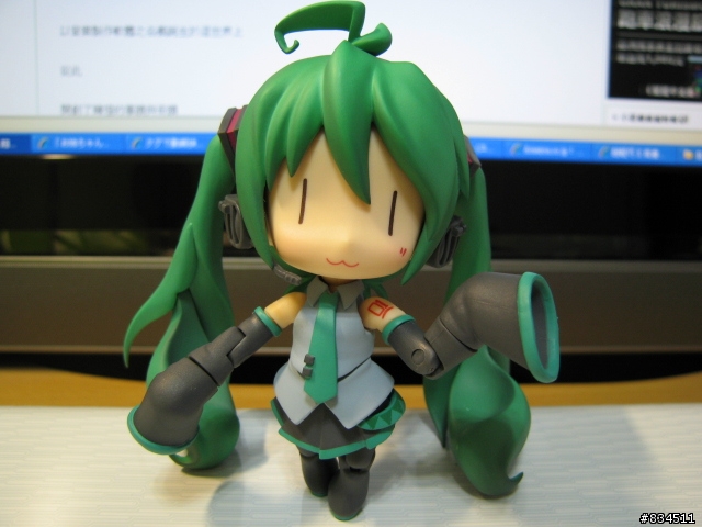 [開箱超劇場] 超可動!!超可愛!!超萌爆的黏土人{ 初音ミク }__HMO版