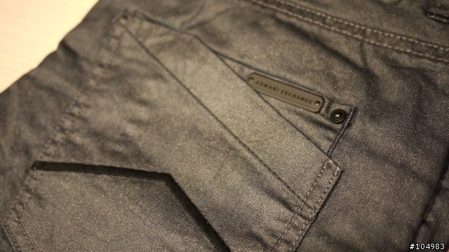 A/X J127 金屬光澤上膠褲 Metallic Coated Slim Fit Jean INDIGO
