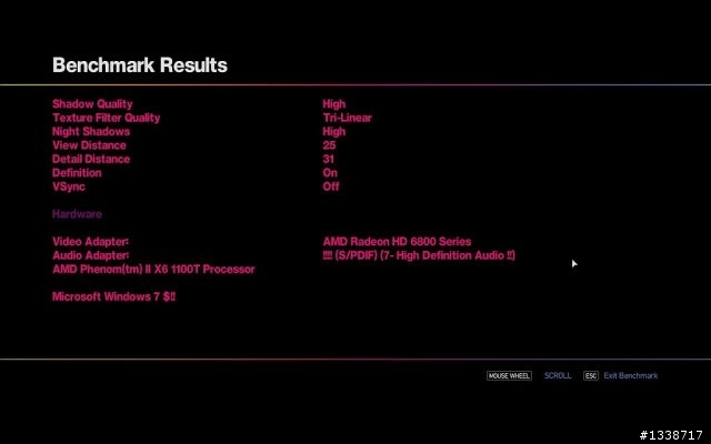 [DX10、11遊戲測試] 簡測技嘉GV-R685D5-1GD在高解析度、AA的表現