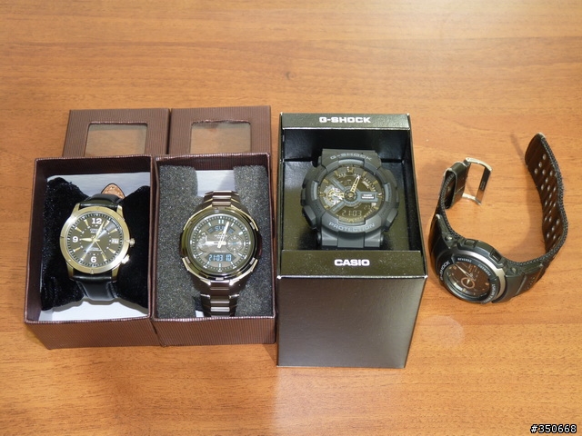 CASIO GA-110 2011款式簡單開箱