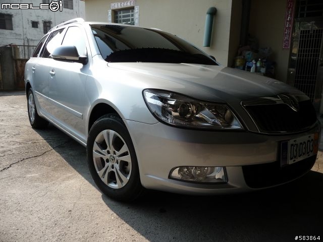 2011.1.17牽新車skoda octavia combi 1.8tsi 補開箱（圖多傷眼請包含）