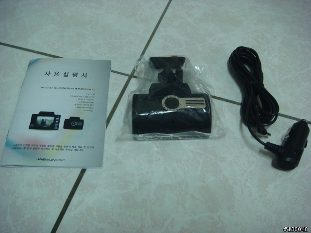 韓系行車紀錄器 IONE-1200G 開箱文