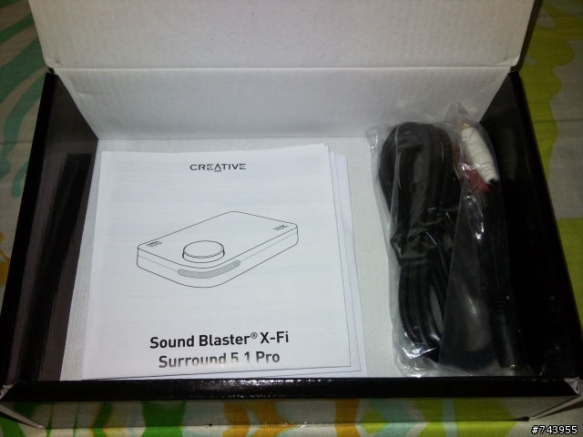 X-Fi Surround 5.1 算甚麼!? X-Fi Surround 5.1 Pro來開箱 XD (附加QED光纖線喔)