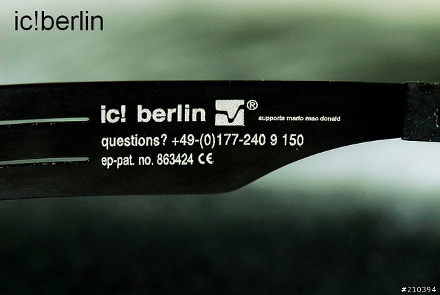 我的 ic!berlin 加碼老婆昨天拿到的黑洞系列