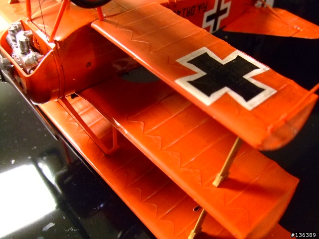 [作品]Fokker DR.I 紅男爵 Revell 1/28 一戰三翼戰鬥機