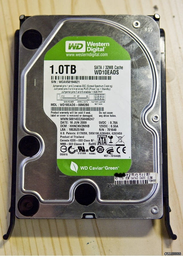 [求救]  我的 WD 1TB 燒掉了   (能幫我把裡面的妹救出來嗎)