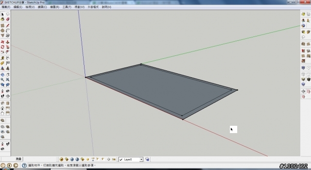 [分享] SketchUP 簡單窗戶的製作