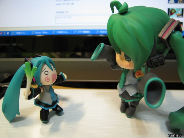 [開箱超劇場] 超可動!!超可愛!!超萌爆的黏土人{ 初音ミク }__HMO版