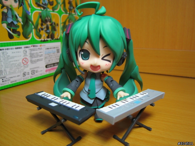 [開箱超劇場] 超可動!!超可愛!!超萌爆的黏土人{ 初音ミク }__HMO版