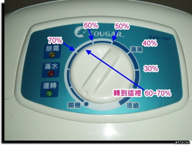 [開箱文]國民機 聲寶COUGAR節能除濕機 RAD-1201 + 測試數據...僅供參考!
