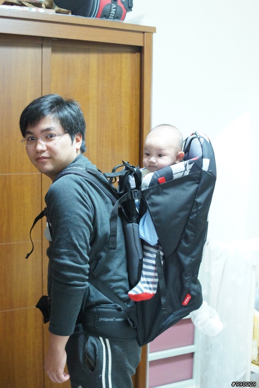 phil&teds metro型 幼兒背架開箱文