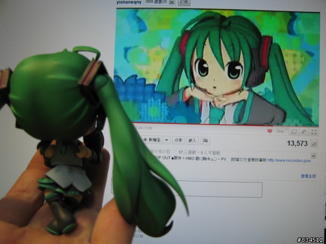 [開箱超劇場] 超可動!!超可愛!!超萌爆的黏土人{ 初音ミク }__HMO版