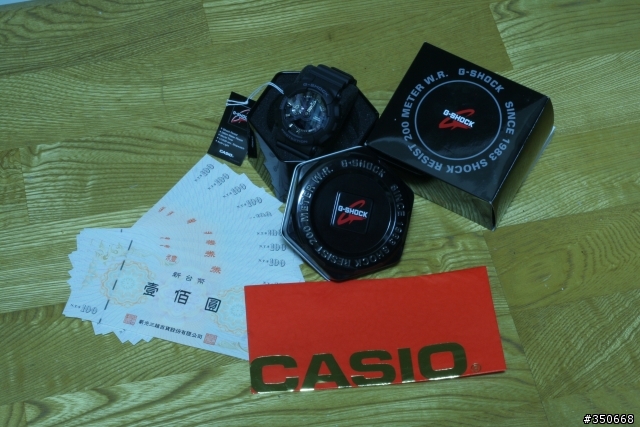 CASIO GA-110 2011款式簡單開箱