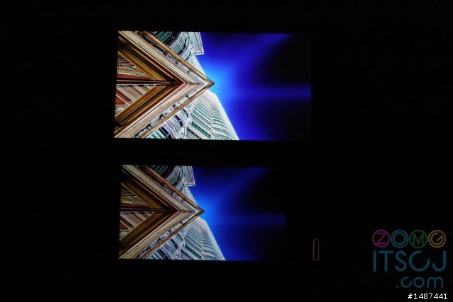 XPERIA ARC屏幕对比诺基亚N8。。。20张高清对比一次看个够。。。