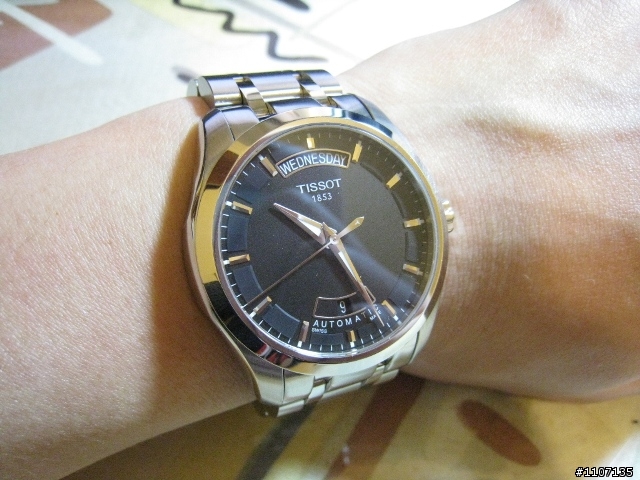 [開箱] TISSOT Couturier 建構師系列