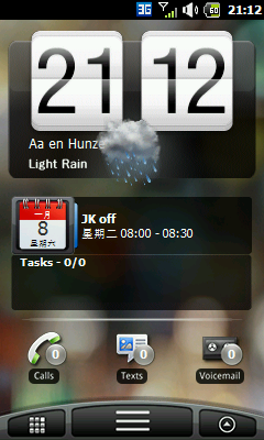 HTC Sense on Samsung i908