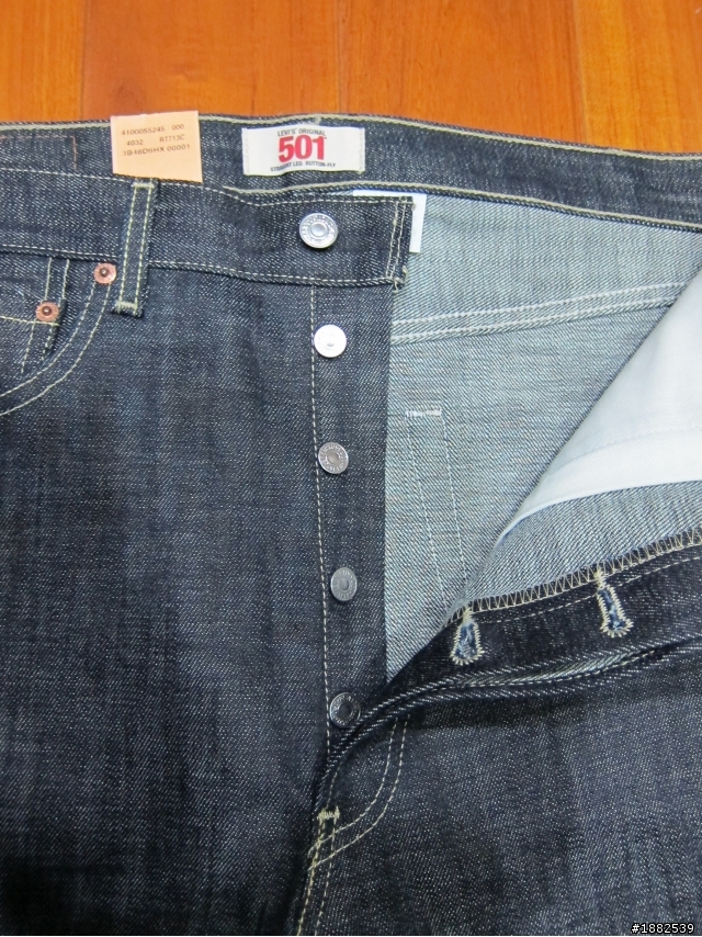 [開箱]Levi's 501xx 美國現行版原色褲