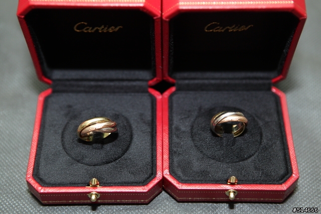 民國100年1月1日的台北101之願 -- Cartier "Trinity" 對戒