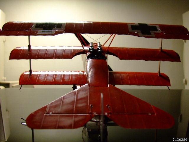 [作品]Fokker DR.I 紅男爵 Revell 1/28 一戰三翼戰鬥機