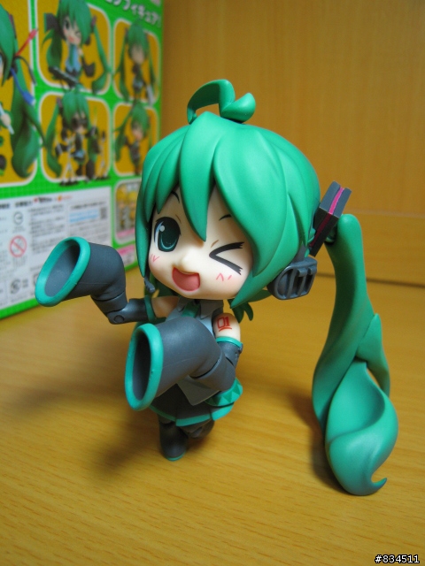 [開箱超劇場] 超可動!!超可愛!!超萌爆的黏土人{ 初音ミク }__HMO版