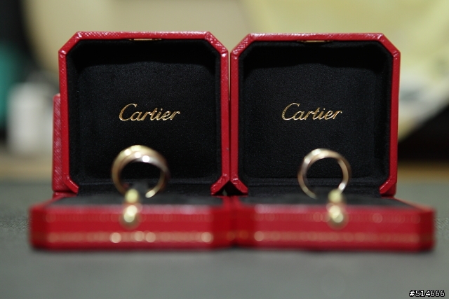 民國100年1月1日的台北101之願 -- Cartier "Trinity" 對戒